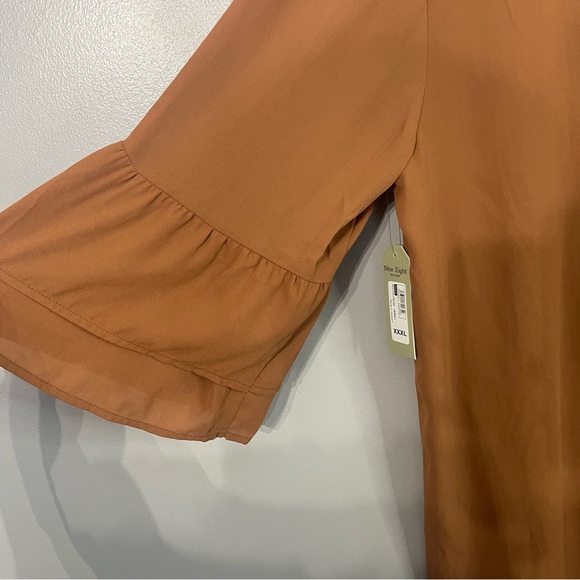 Nine Eight Dress XXXL Rust Brown - Picture 9 of 12